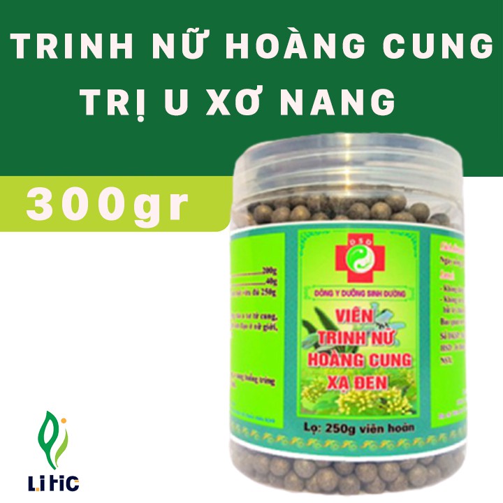 trinh nữ hoang cung trị u nang u xơ💖FREESHIP💖trinh nữ hoang cung cao xạ đen sản xuất tại việt nam LT669999