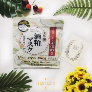 Mặt nạ Sake Saku- mặt nạ bã rượu Sake
