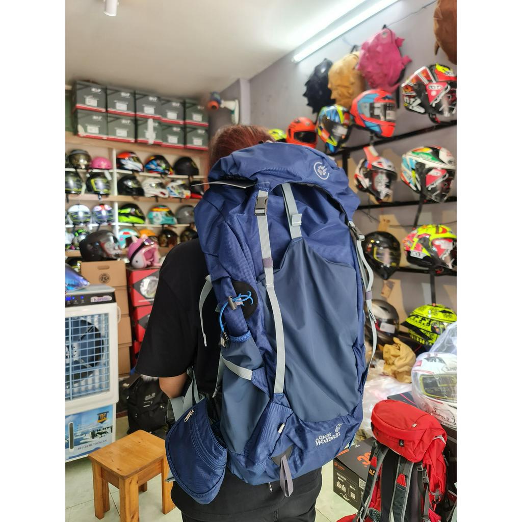 Balo Jack Wolfskin Alpine Trail 40L  nhiều màu chính hãng - Balo trecking có trợ lực tiện lợi đi leo núi,trecking