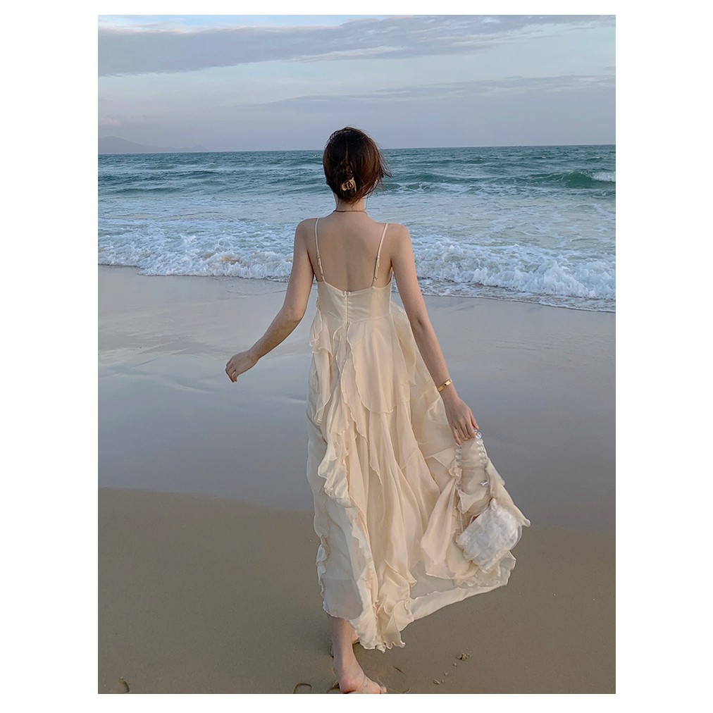 {SẴN}ĐẦM MAXI VÁY MAXI VOAN HAI DÂY HỞ LƯNG MẪU MỚI 2021 HÀNG QUẢNG CHÂU | BigBuy360 - bigbuy360.vn