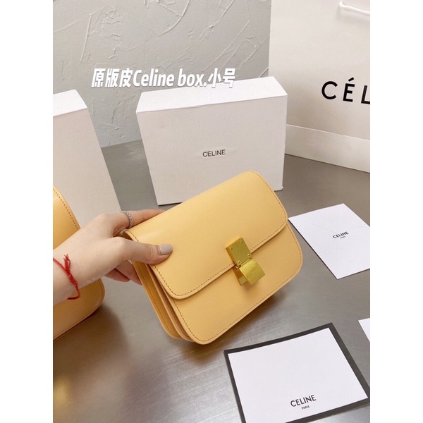 Túi xách ce.line khoá bấm chất da thật hàng ordee