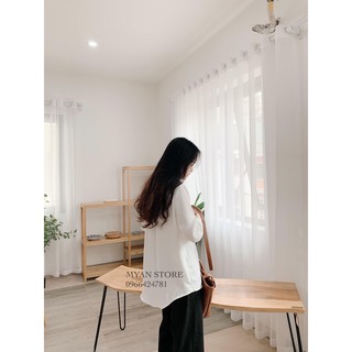 Sơ mi trắng trơn