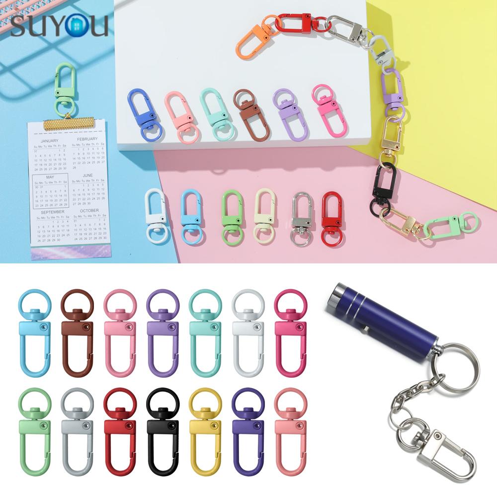 Bộ 5 Móc Khóa Kim Loại Nhiều Màu