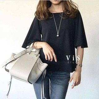 Áo kiểu nữ form rộng xòe