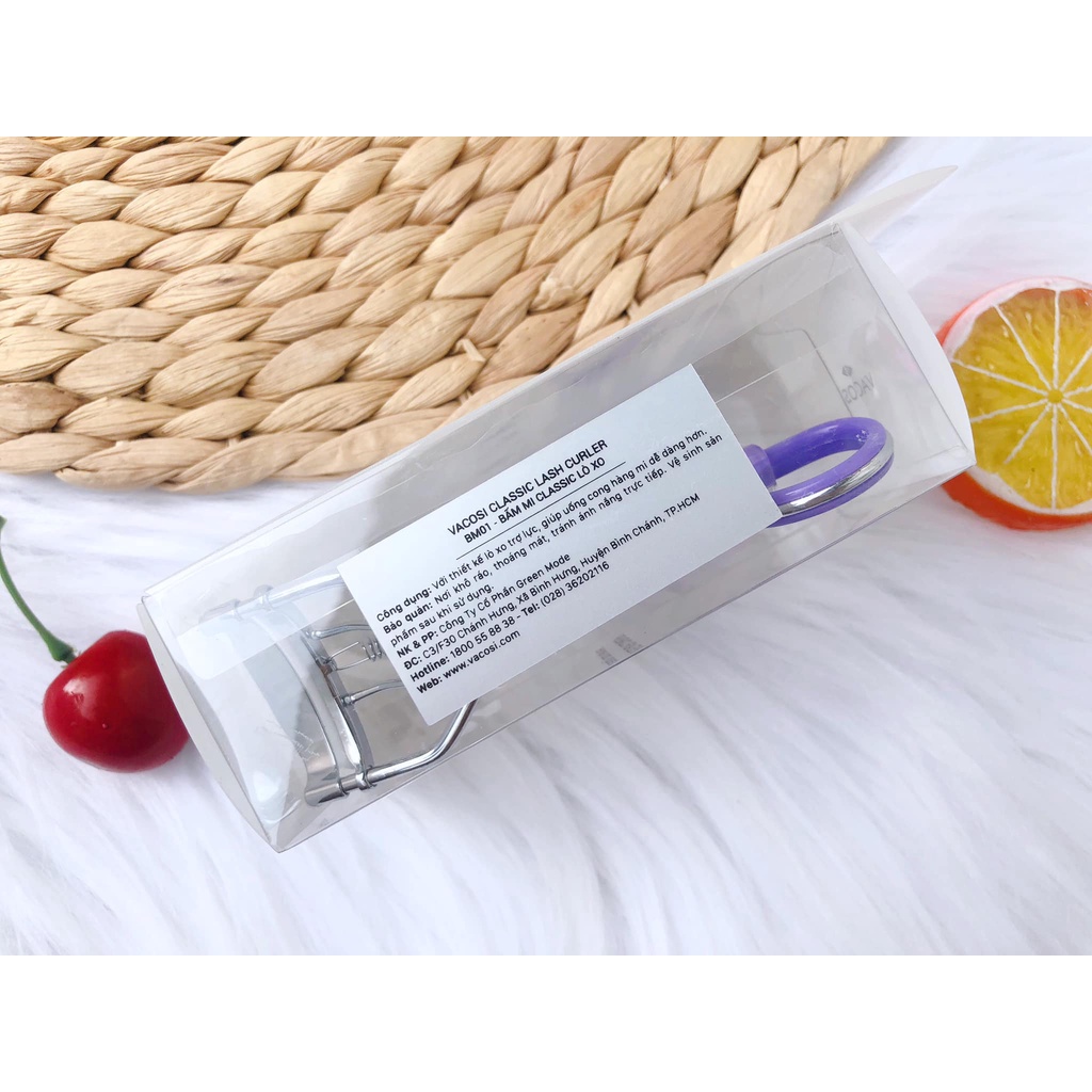 Bấm Mi Vacosi Cao Cấp Cho Hàng Mi Cong Lâu Tự Nhiên - 32g