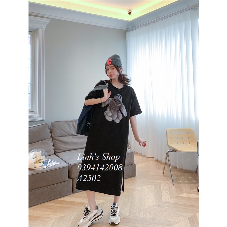 Váy Đầm Suông Xinh A2502 CÓ SẴN GIAO LUÔN