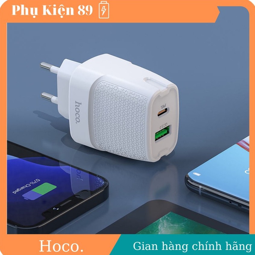 Củ sạc nhanh 20W chính hãng Hoco C85A Quick charge 3.0