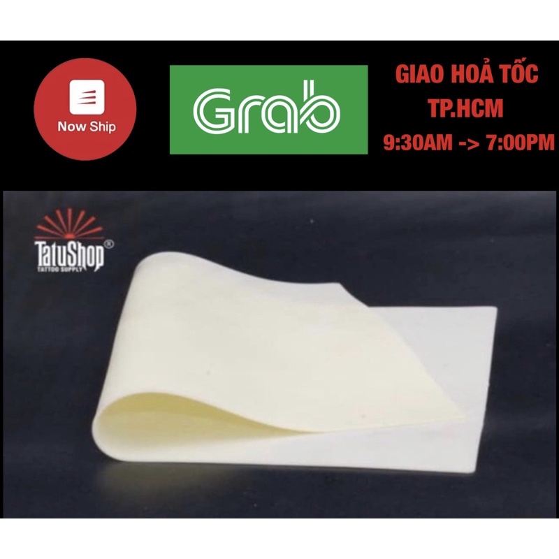 Da silicon tập xăm A4 - 1mm