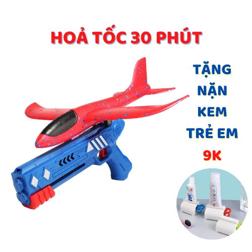 Bộ Đồ Chơi Bắn Máy Bay Đồ Chơi Trẻ Em TINYBABY Xốp Cứng Chắc Chắn Tầm Bay Lượn Xa Mô Hình Trẻ Em Doremon Shop