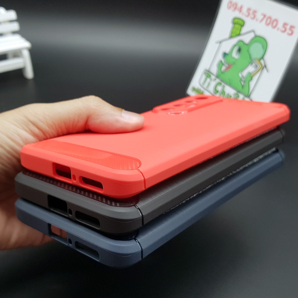 [Ảnh Thật] Ốp Lưng Xiaomi Mi 10S Dẻo Carbon Phay Xước Chống Sốc