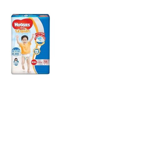 Tã quần Huggies size XXL – 56 miếng (15-25kg)