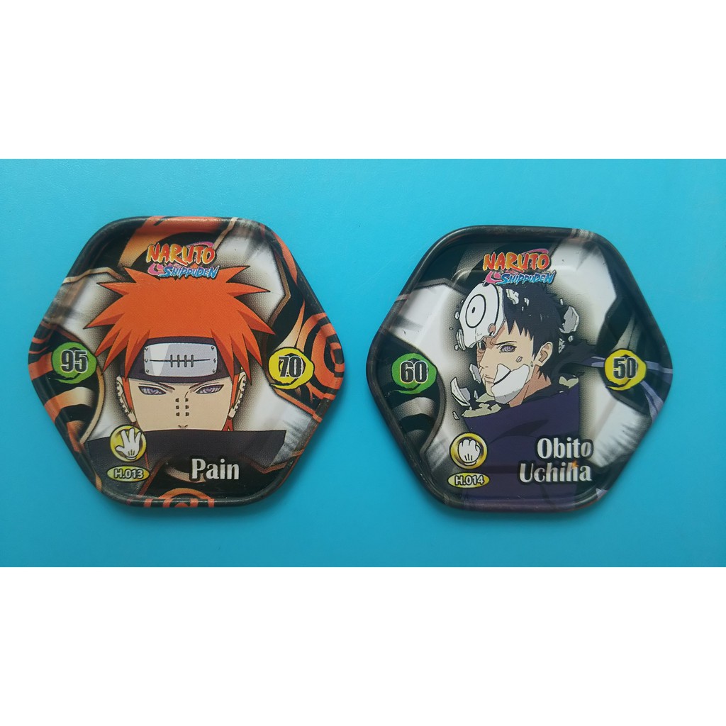 Thẻ sắt Toonies Naruto