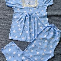 Đồ bộ tole cổ vuông tay con