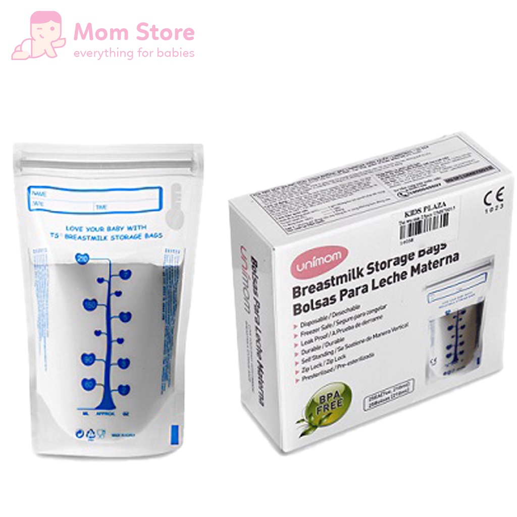 Túi Trữ Sữa Cảm Ứng Nhiệt Unimom 30pcs