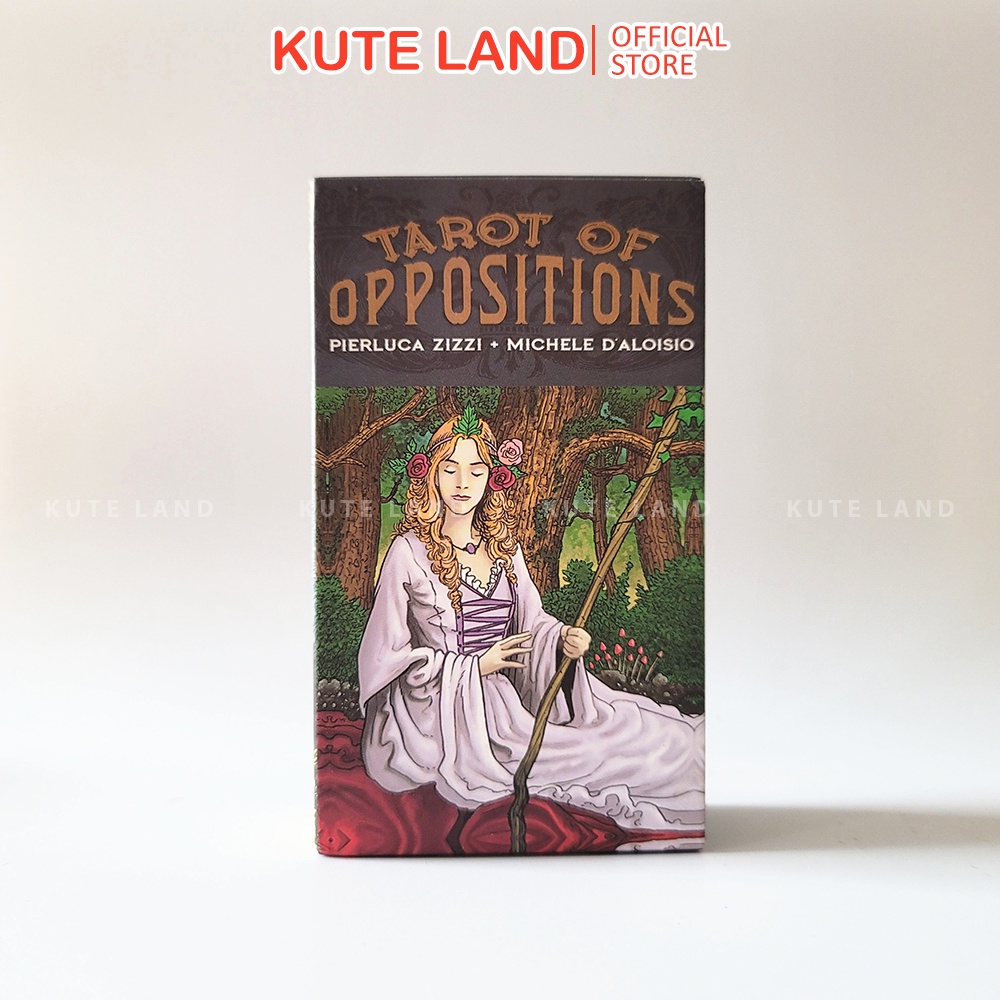[Size Gốc] Bộ Bài Tarot Of Oppositions 78 Lá Bài Tặng Đá Thanh Tẩy S67