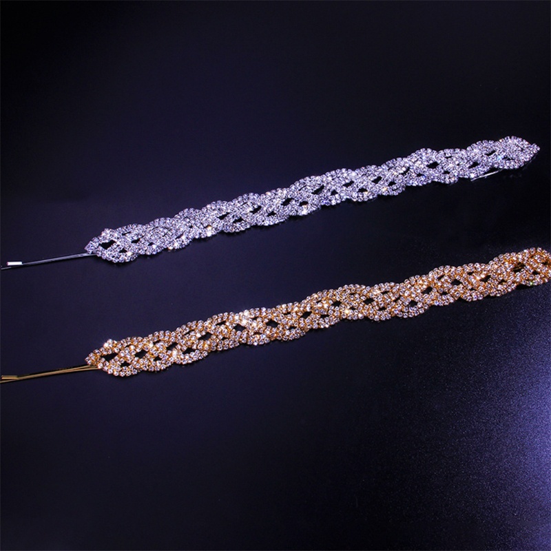 Phụ Kiện Tóc Giả Tua Rua Dài Đính Đá Pha Lê Xinh Xắn