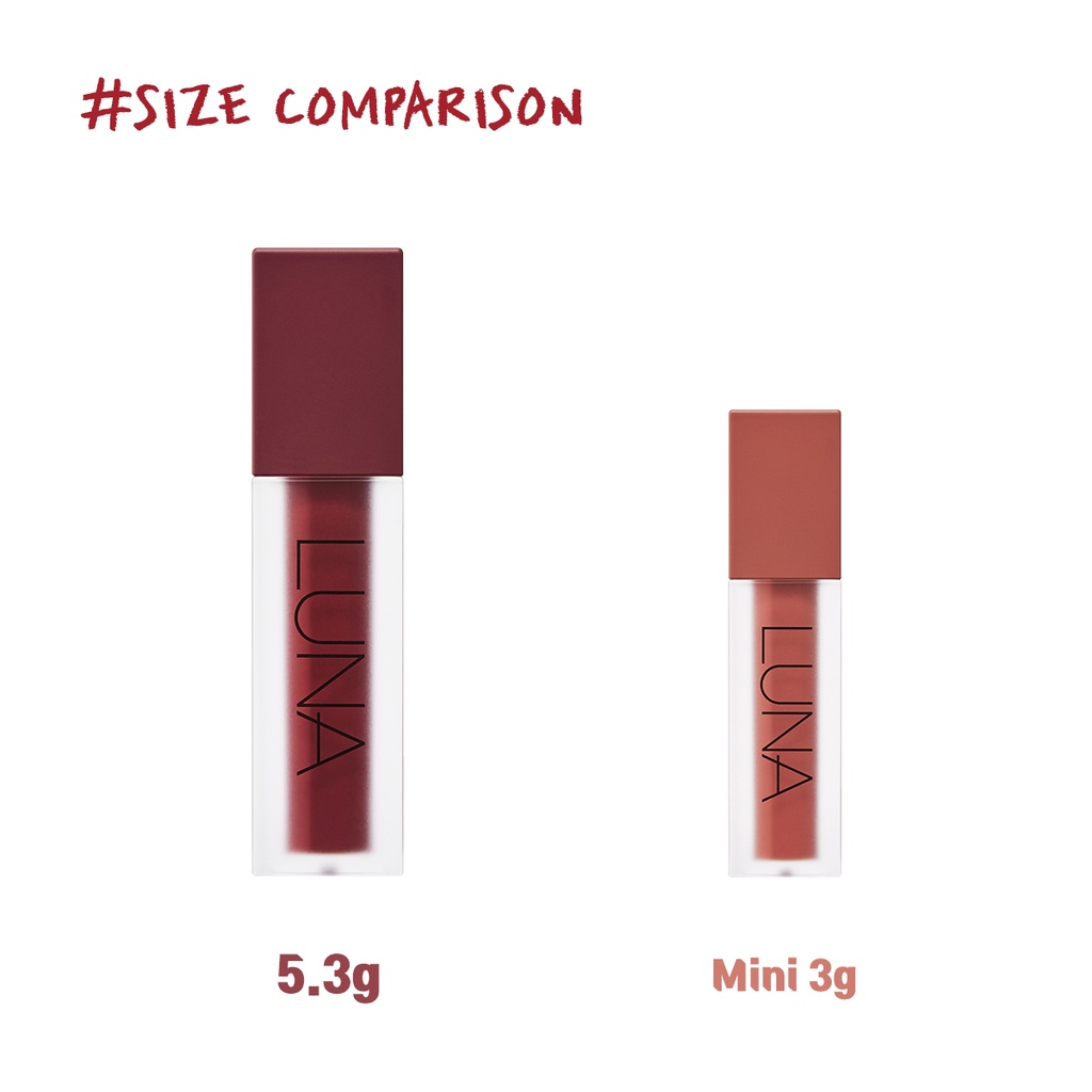 Son môi Luna màu lì tiệp da 5.3g