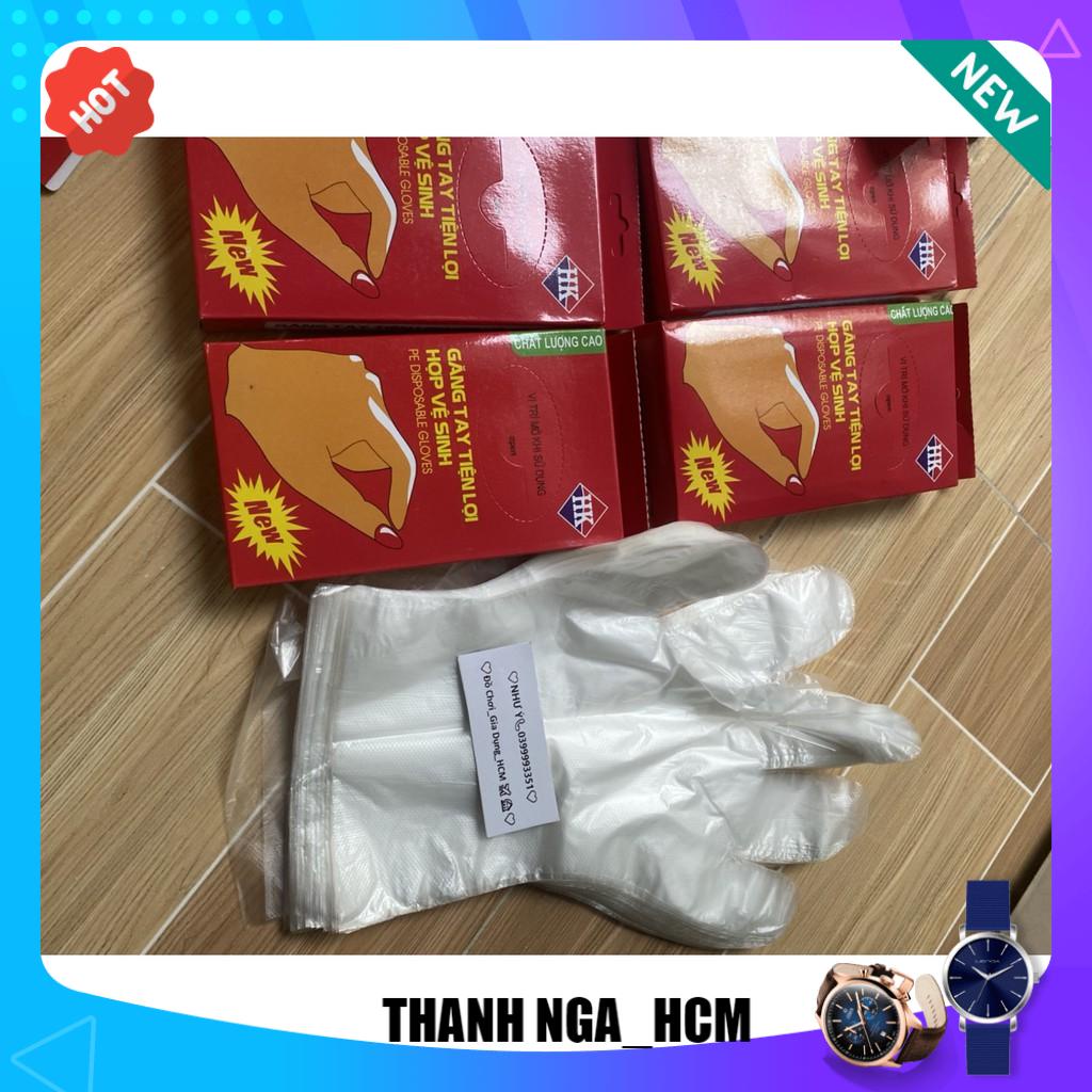 Set 100 bao tay nilon tiện ích 1001