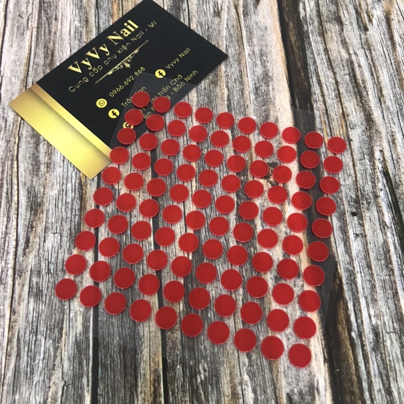 Băng dính 2 mặt tạo fan mi, dán bảng mẫu móng