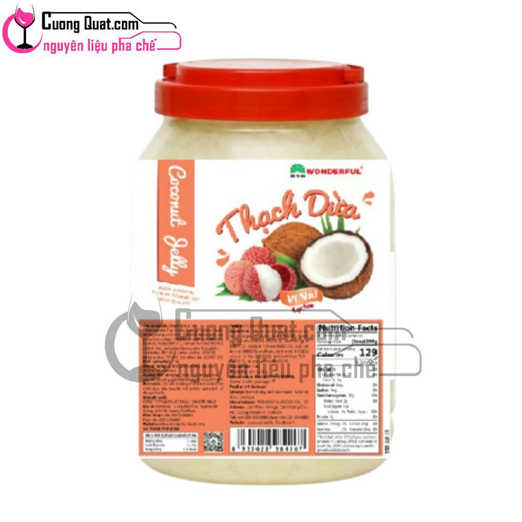 Thạch Dừa Wonderful VẢI 4kg