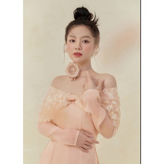 Hoa voan thủ công size 8cm