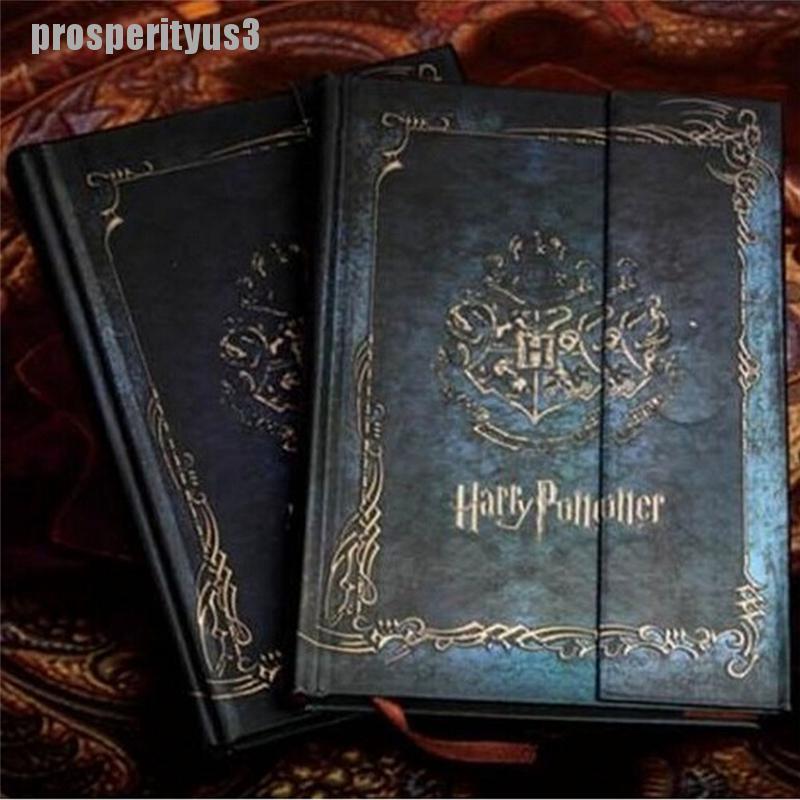 Sổ Ghi Chú Bìa In Hình Harry Potter Cỡ 3 Kiểu Vintage