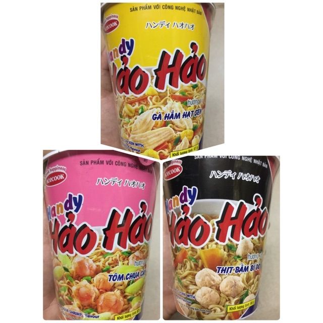 Mỳ ly Handy Hảo Hảo 67g