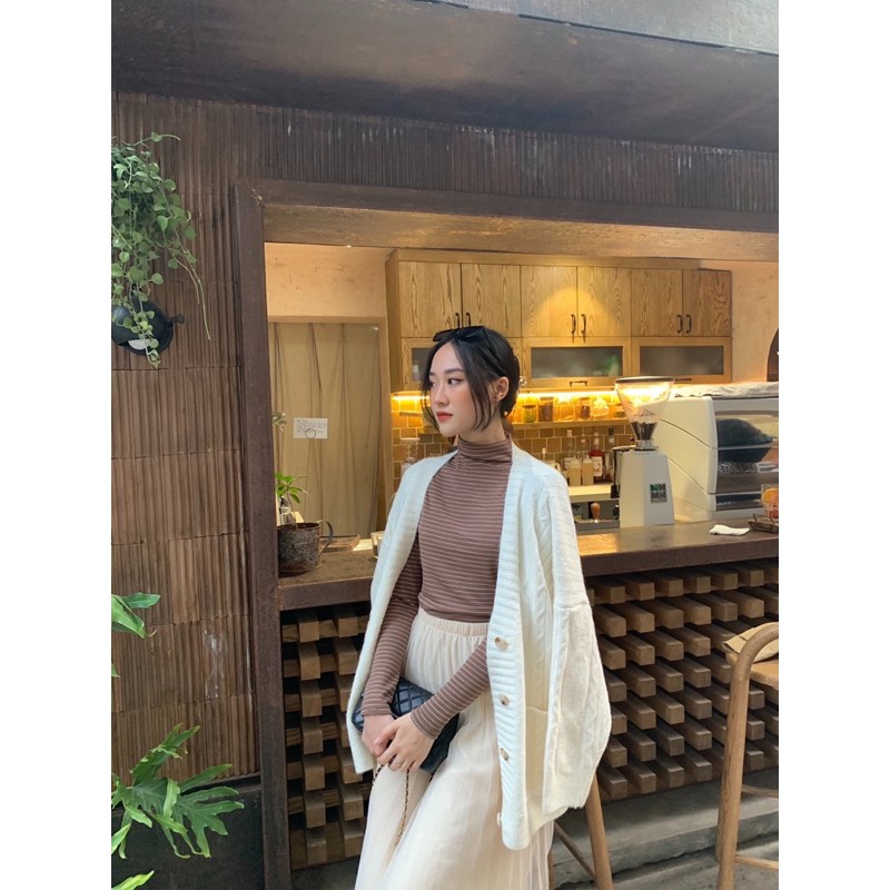 CARDIGAN VẶN THỪNG HÀN QUỐC ( siêu mềm mịn- ảnh thật-hàng sẵn)