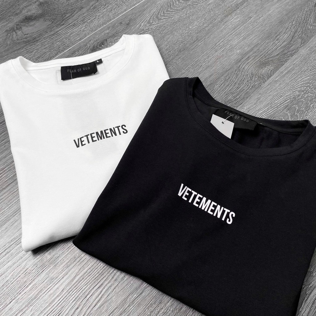 Áo thun tay lỡ In Ngực Vetements , áo phông T Shirt nam nữ unisex, MSW Town | BigBuy360 - bigbuy360.vn