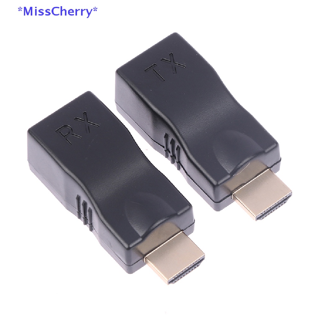 MCHY&gt; HDMI single network extender 30 meters HDMI network amplifier transmitter new