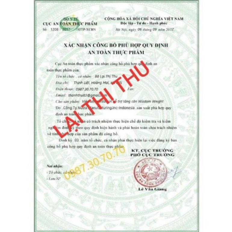 Thuốc Tăng Cân Cho Người Gầy HÀNG CHUẨN