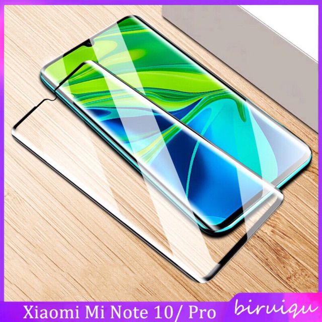 Kính cường lực 5D xiaomi mi note 10 full màn cảm ứng