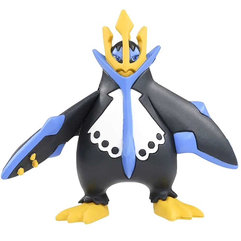 (hot) Mô Hình Pokemon Empoleon của Takara TOMY Nhật Bản Standard Size 4cm, cấp 3 Piplup - Pokemon Figure Moncolle Shop P