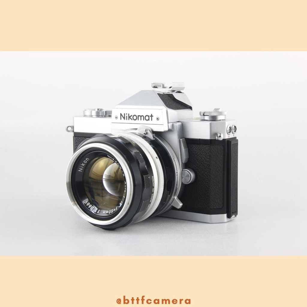 Máy ảnh film Nikomat Ftn kèm lens 50mm f1.4 Auto S