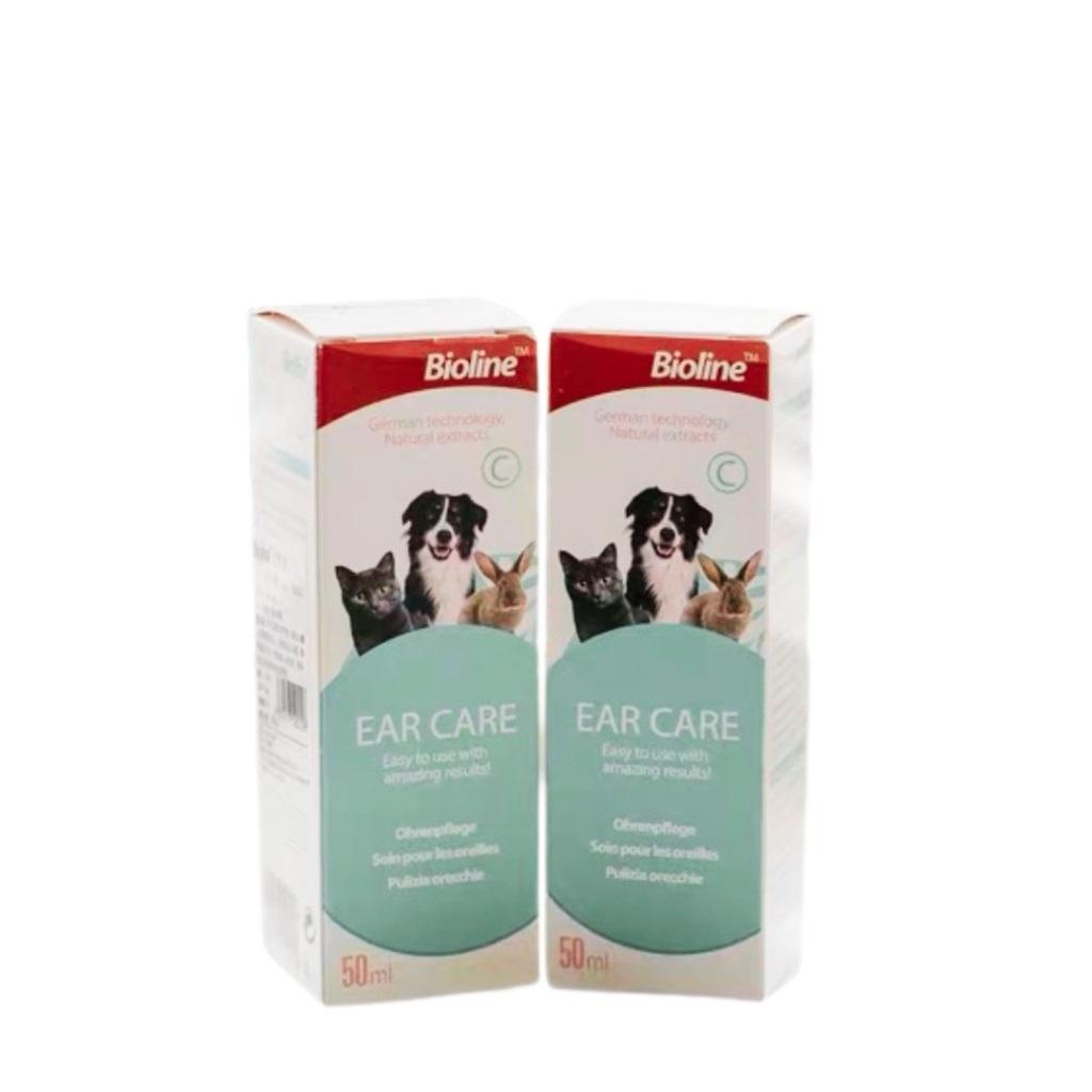 Nước Rửa Vệ sinh Tai Cho Chó Mèo Ear Care Bioline 50ml
