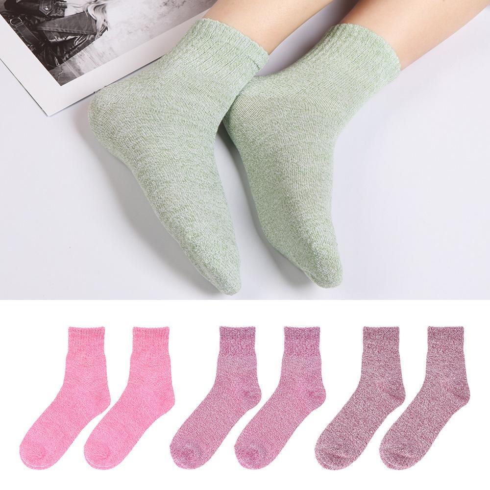 Vớ Len Dày Dặn Giữ Ấm Thời Trang Dùng Khi Leo Núi