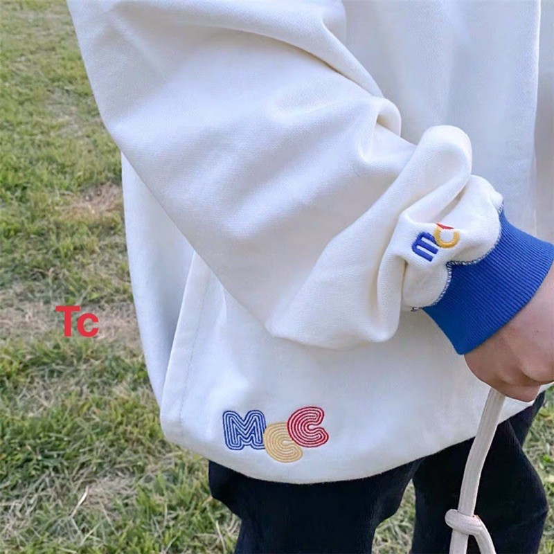 [Mã WASTUP5 giảm 10% tối đa 20K đơn 99K] áo bomber thêu chữ mcc