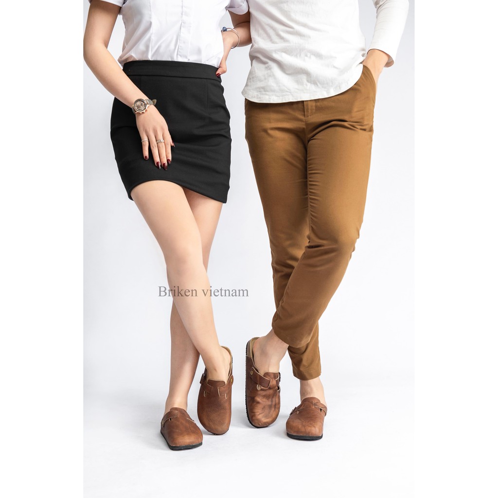 Sục birken vietnam Da bò Unisex xuất khẩu Châu Âu Mã S01 Bioline | BigBuy360 - bigbuy360.vn