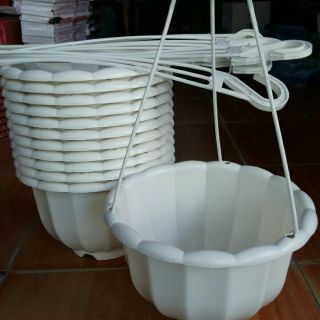 combo 10 chậu tặng quai treo rộng 22cm x15cm