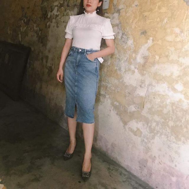 Chân váy HM auth size 40