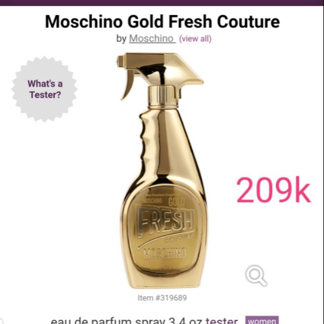 Nước Hoa Mini Nữ Moschino 5ml