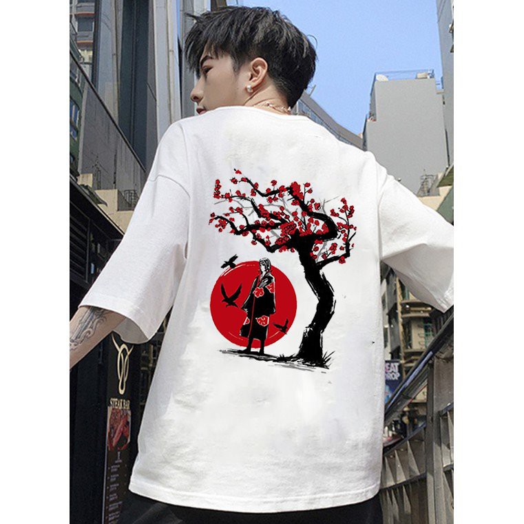 Áo thun unisex form rộng Nhật Bản đẹp độc lạ phong cách cá tính vải dày mịn 2019T2305