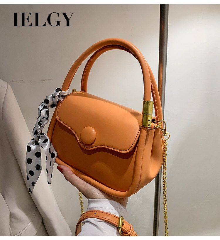 IELGY Túi xách đeo chéo phong cách Châu Âu sành điệu cho nữ