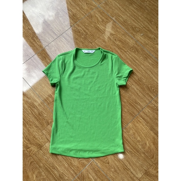 Áo thun nữ cổ tròn, chất thun tăm, hàng xuất dư xịn