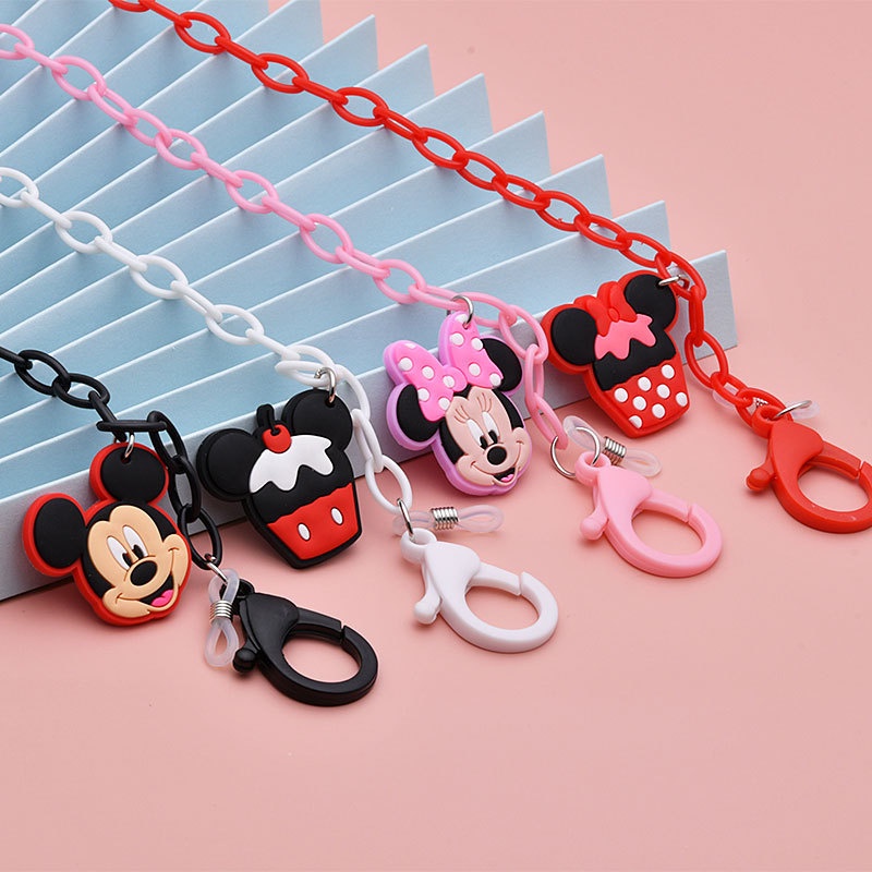 Dây Đeo Mắt Kính Bằng Acrylic Kiểu Hoạt Hình Chống Thất Lạc Cho Bé