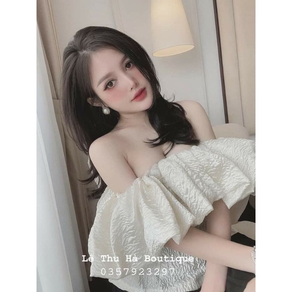 Áo trễ vai tay bồng hot đã mannn💥💥
