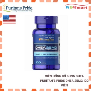 Viên uống bổ sung DHEA Puritan’s Pride DHEA 25mg 100 viên