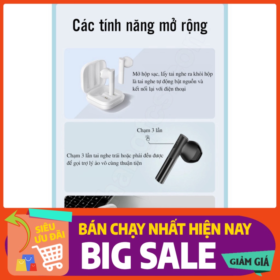 BIG SALE Tai nghe Xiaomi Haylou GT6 True Wireless NEW BIG SALE