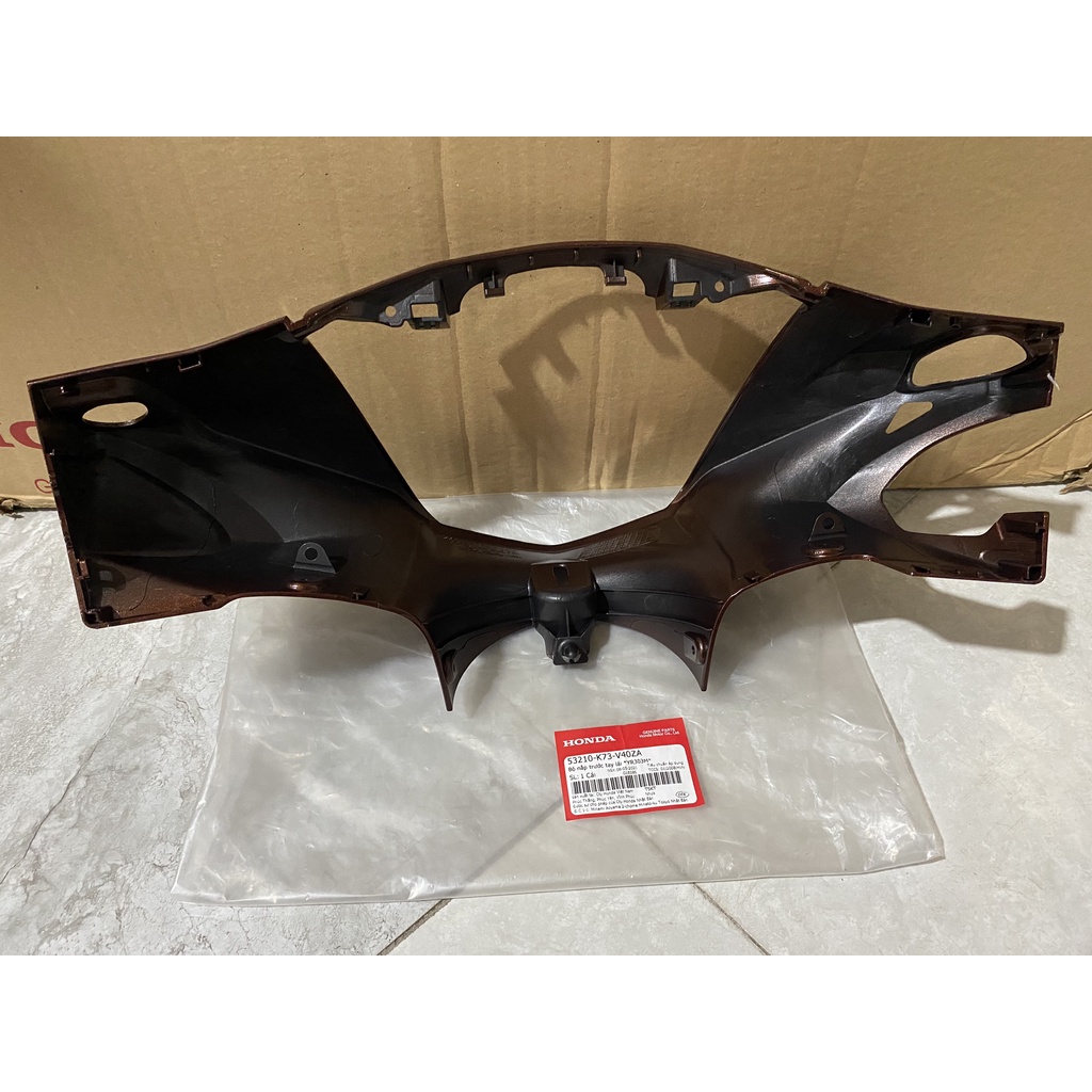 Bộ nắp trước tay lái - ốp trước HONDA FUTURE 125 năm 2018-2019 màu Nâu. *YR303M* 53210K73V40ZA