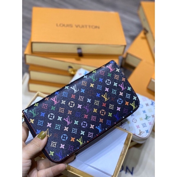 Ví Dáng Dài LV Mẫu 2 Khoá Kéo FULL BOX